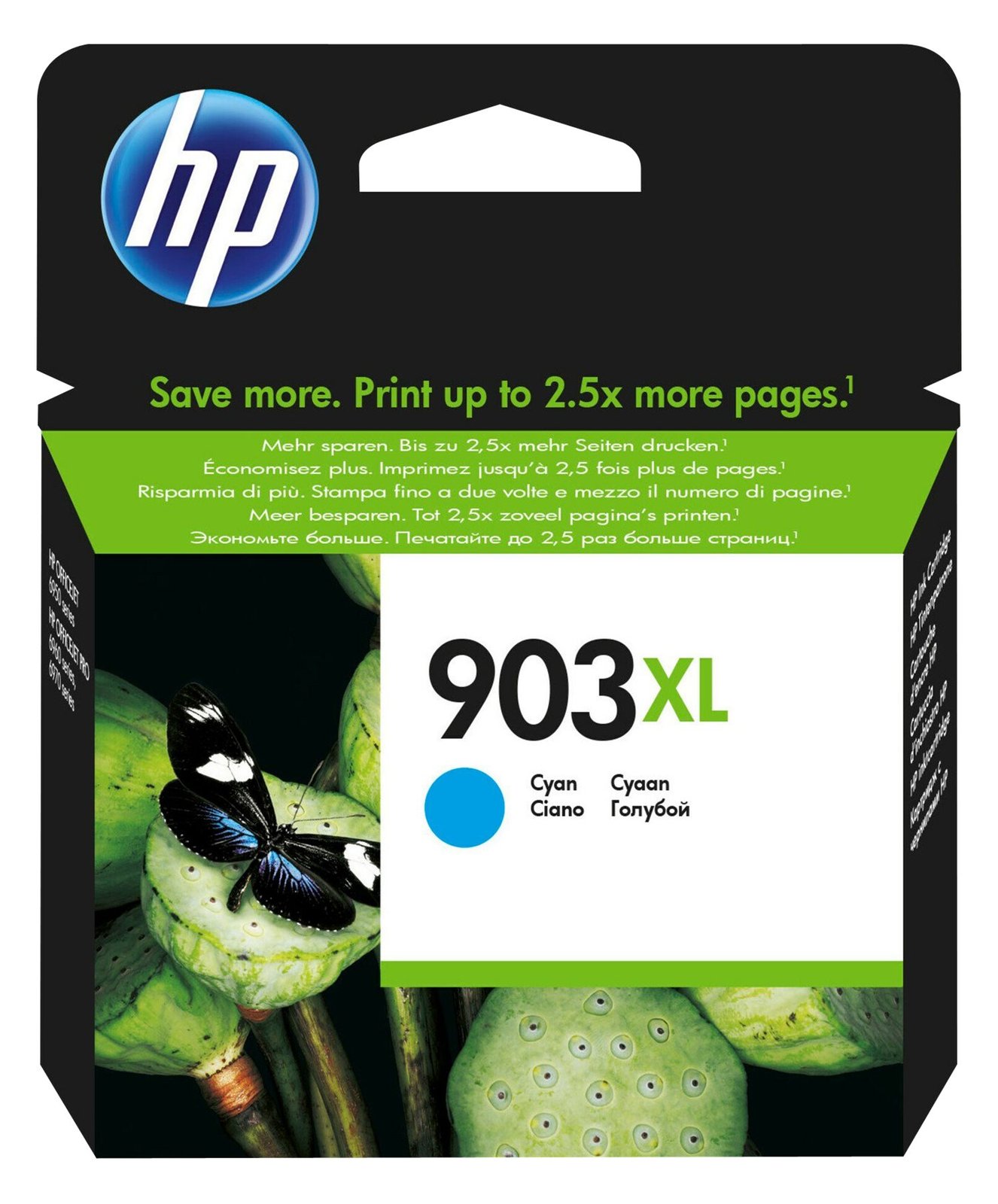 HP 903XL - 9.5 ml - Hohe Ergiebigkeit - Cyan von LumaTech