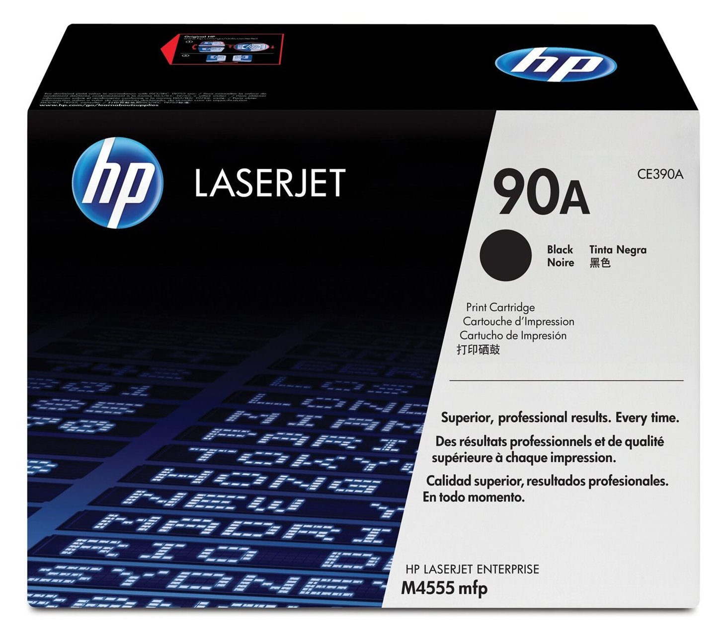 HP 90A - Schwarz - Original - LaserJet - Tonerpatrone (CE390A) von LumaTech