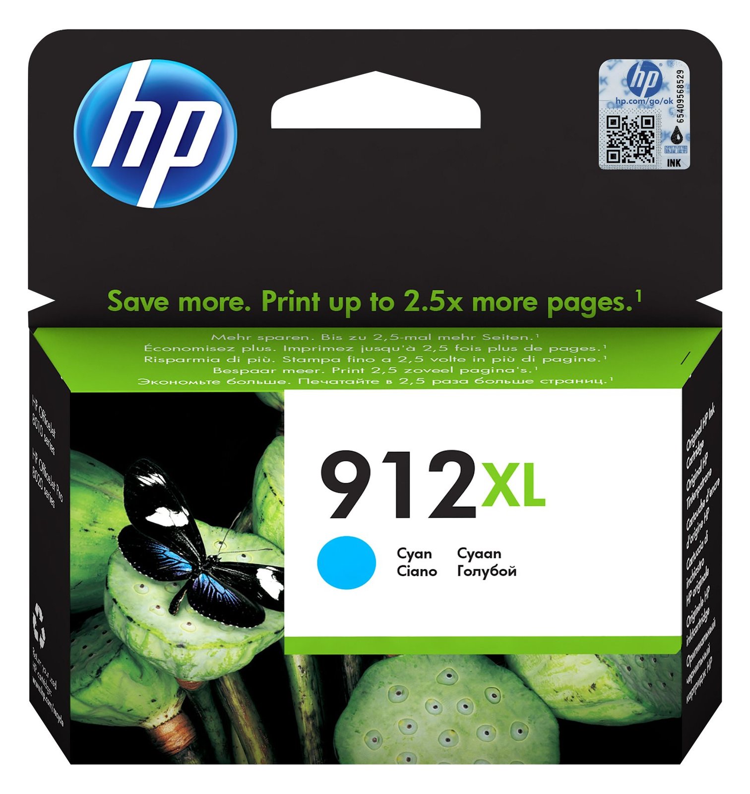 HP 912XL - 9.9 ml - Hohe Ergiebigkeit - Cyan von LumaTech