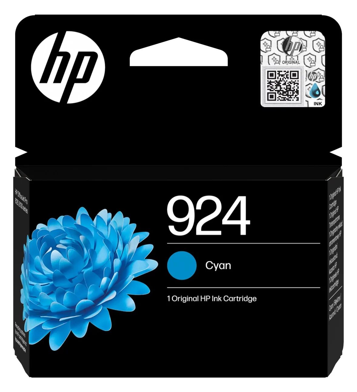 HP 924 - Cyan - original - Officejet - Tintenpatrone, Ansicht 2