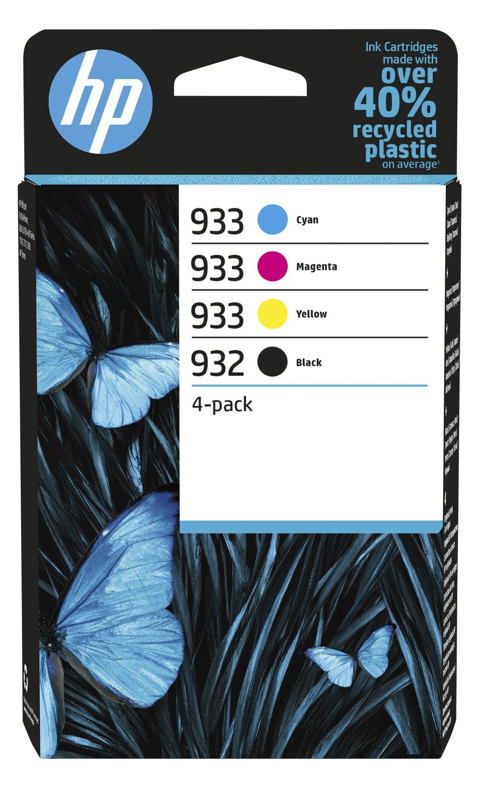 HP 932/933 Combo Pack - 4er-Pack - Schwarz, Gelb, Cyan, Magenta von LumaTech