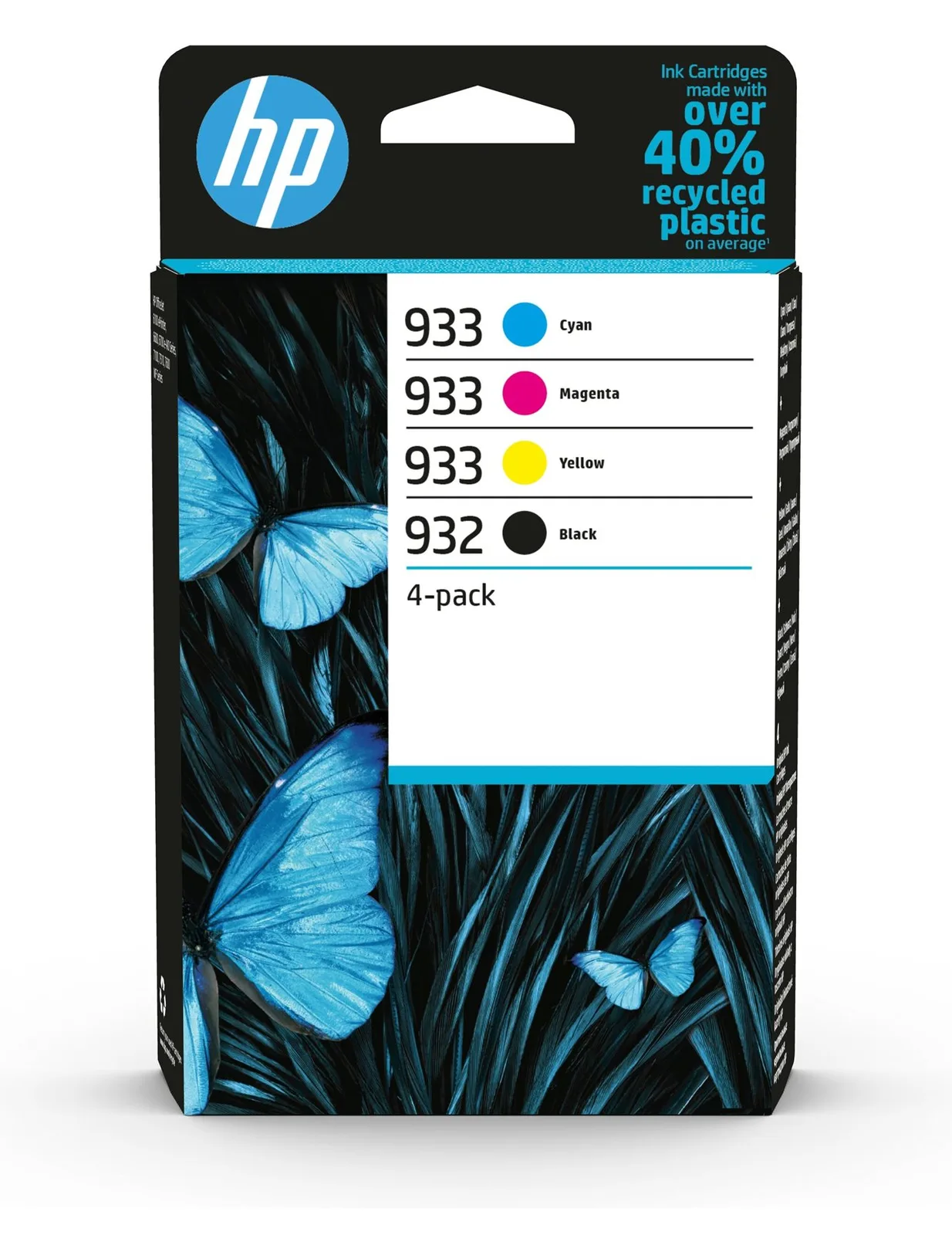 HP 932/933 Combo Pack - 4er-Pack - Schwarz, Gelb, Cyan, Magenta, Ansicht 2