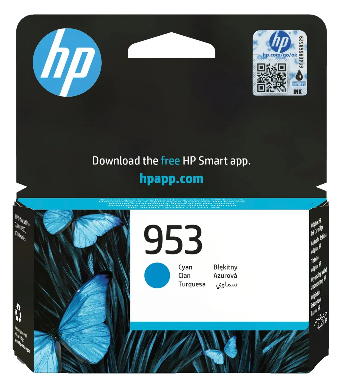 HP 953 - 10 ml - Cyan - Original - Tintenpatrone, Ansicht 2
