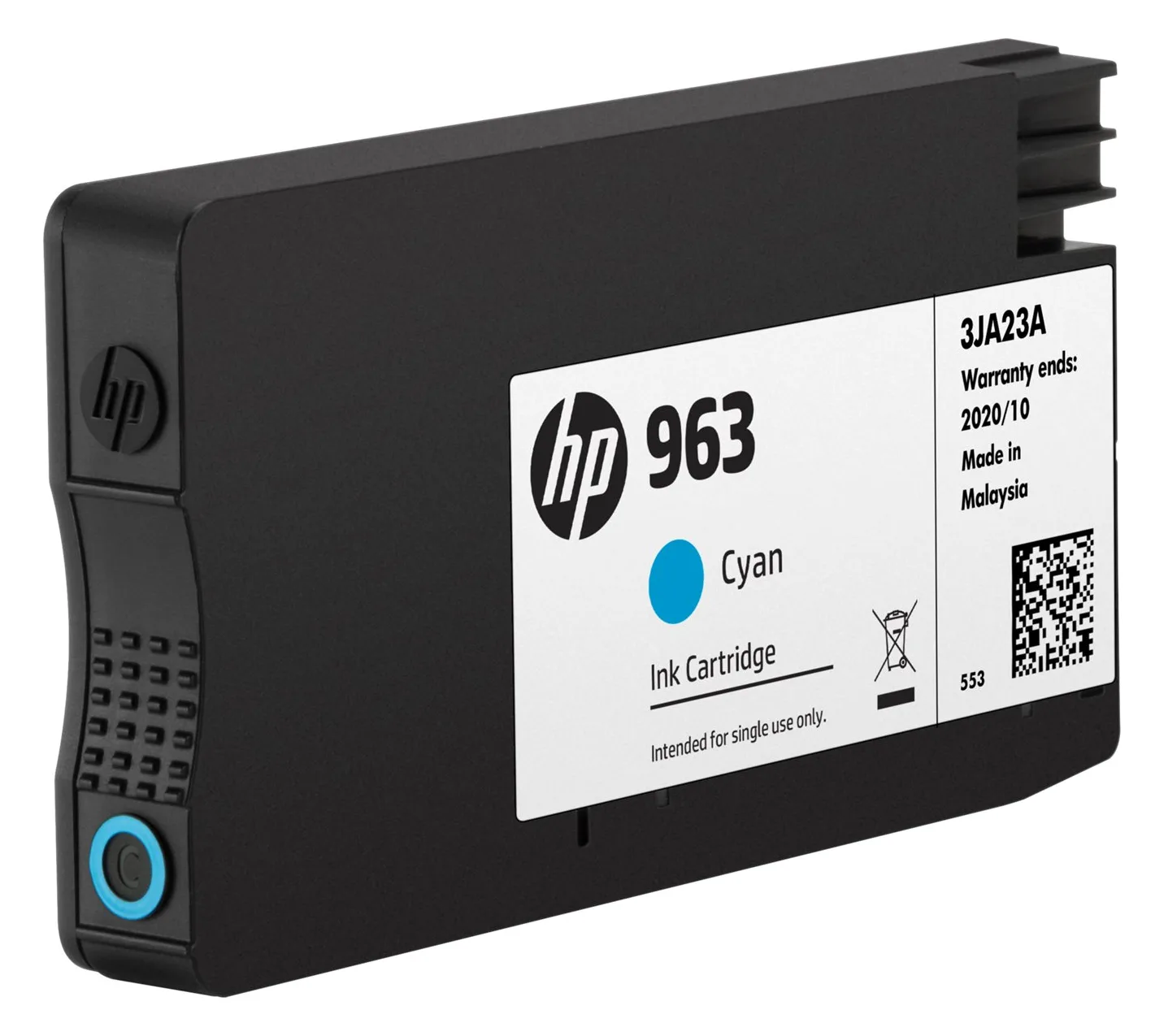 HP 963 - 10.74 ml - Cyan - original - Tintenpatrone, Ansicht 2