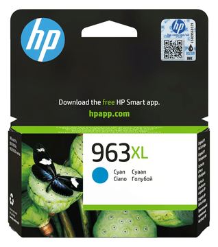HP 963XL - 22.77 ml - Hohe Ergiebigkeit - Cyan von LumaTech