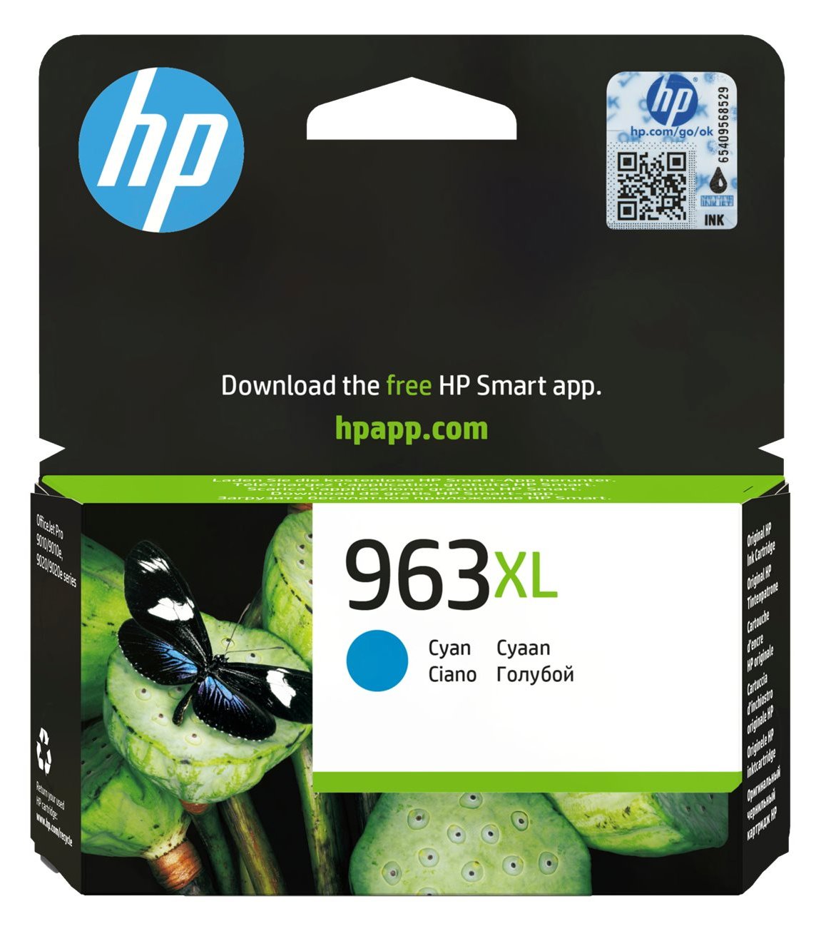 HP 963XL - 22.77 ml - Hohe Ergiebigkeit - Cyan von LumaTech