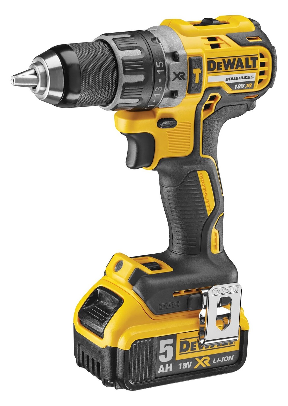 DeWalt DCD791P2 Akku-Bohrschrauber inkl. Koffer + 2 Akkus 5.0Ah