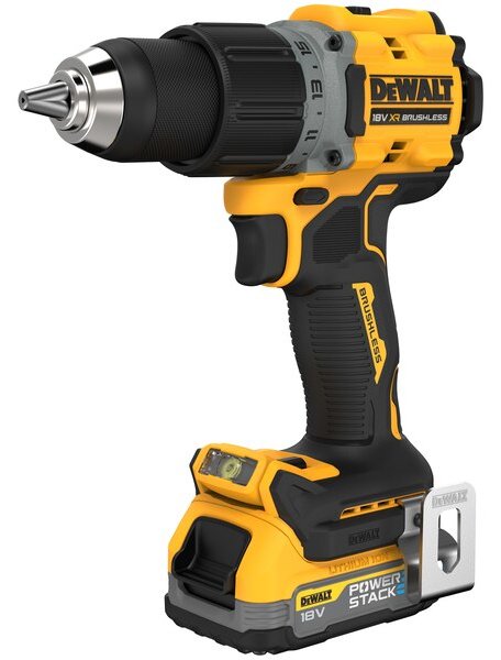 DEWALT DCD800E2T-QW - Handbohrmaschine - Bürstenlos - 1,3 cm - 2000 RPM - 5,5 cm - 90 Nm
