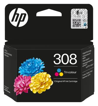HP Ink 308 Tri-color Original Ink Cart von LumaTech