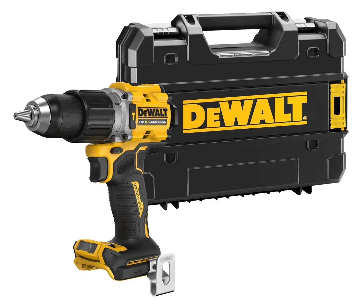 DeWalt DCD805NT Akku-Schlagbohrschrauber solo inkl. Koffer, Ansicht 2