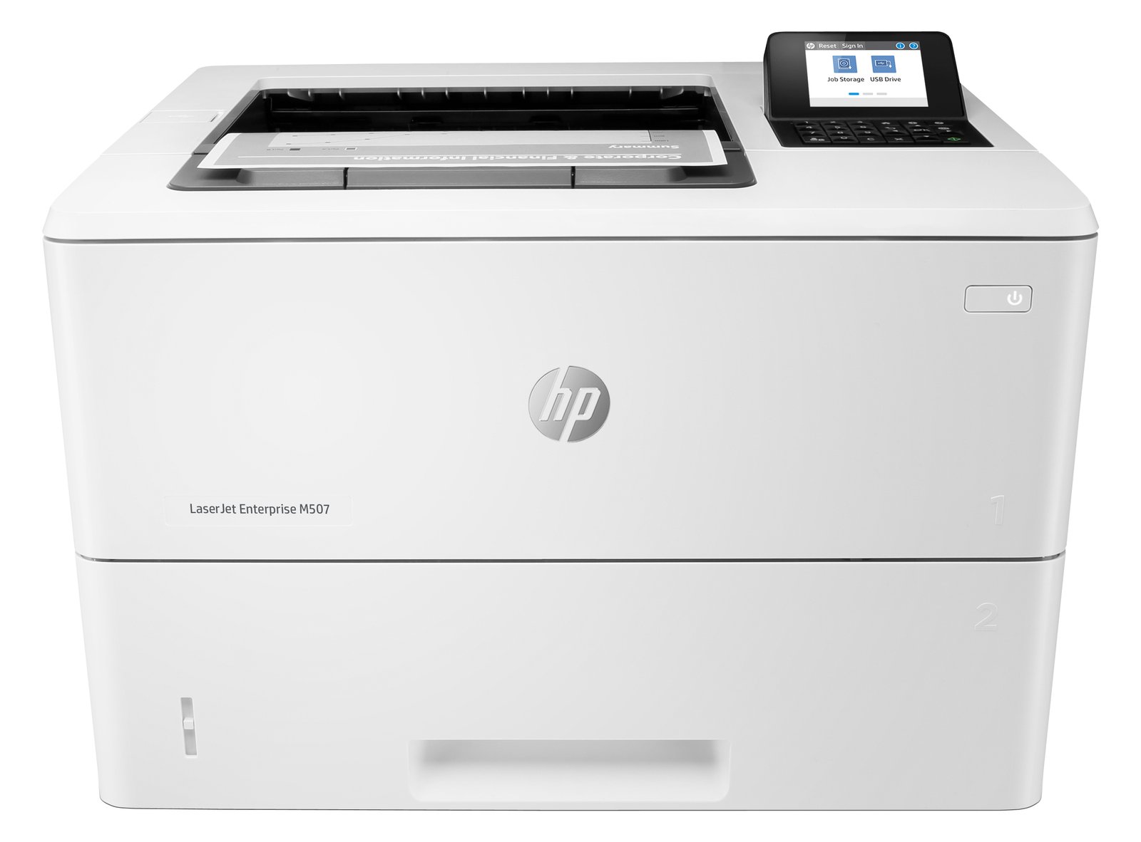 HP LaserJet Enterprise M507dn - Drucker - s/w