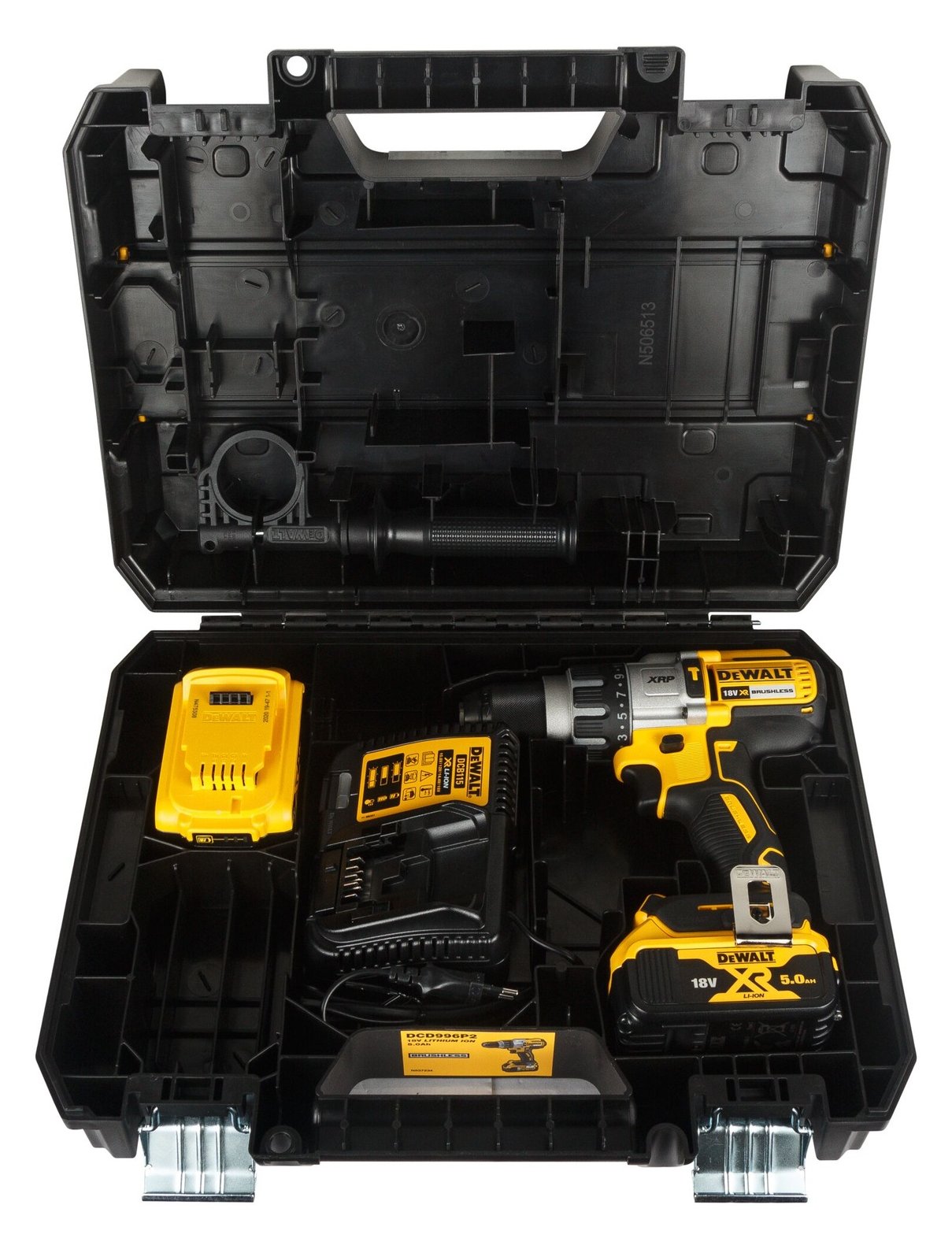 DeWalt DCD996P2 Akku-Schlagbohrschrauber inkl. Koffer + 2 Akkus 5.0Ah