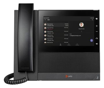 HP Poly CCX 600 for Microsoft Teams - VoIP-Telefon mit Rufnummernanzeige/Anklopffunktion von LumaTech