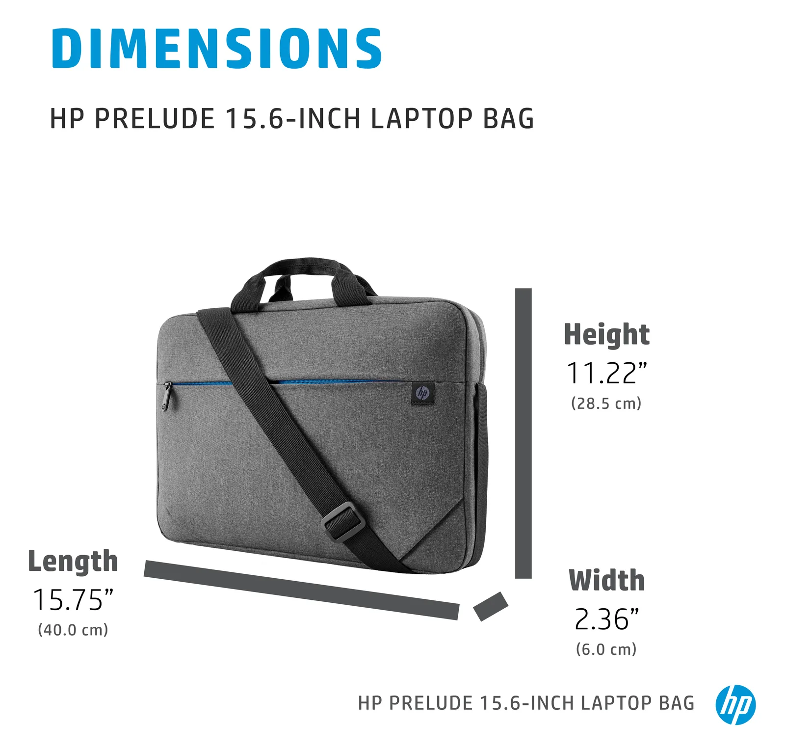 HP Prelude - Notebook-Tasche - 39.6 cm - 13.3, Ansicht 2