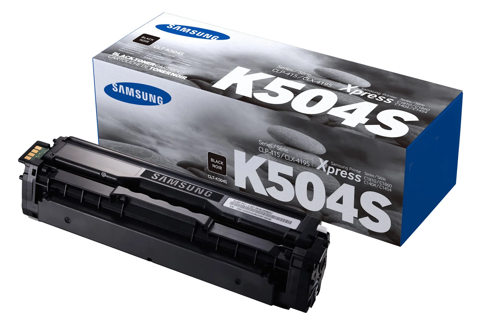 HP Samsung CLT-K504S - Schwarz - Original - Tonerpatrone (SU158A), Ansicht 2