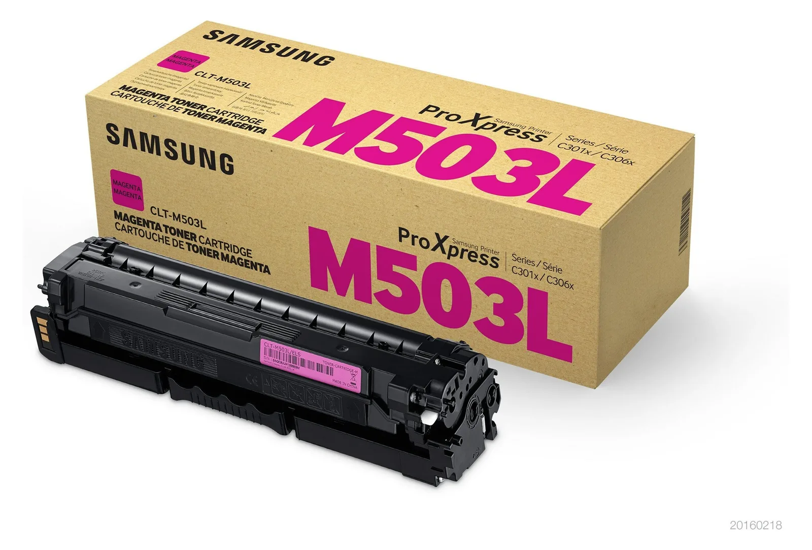 HP Samsung CLT-M503L - Hohe Ergiebigkeit - Magenta - Original - Tonerpatrone (SU281A), Ansicht 2
