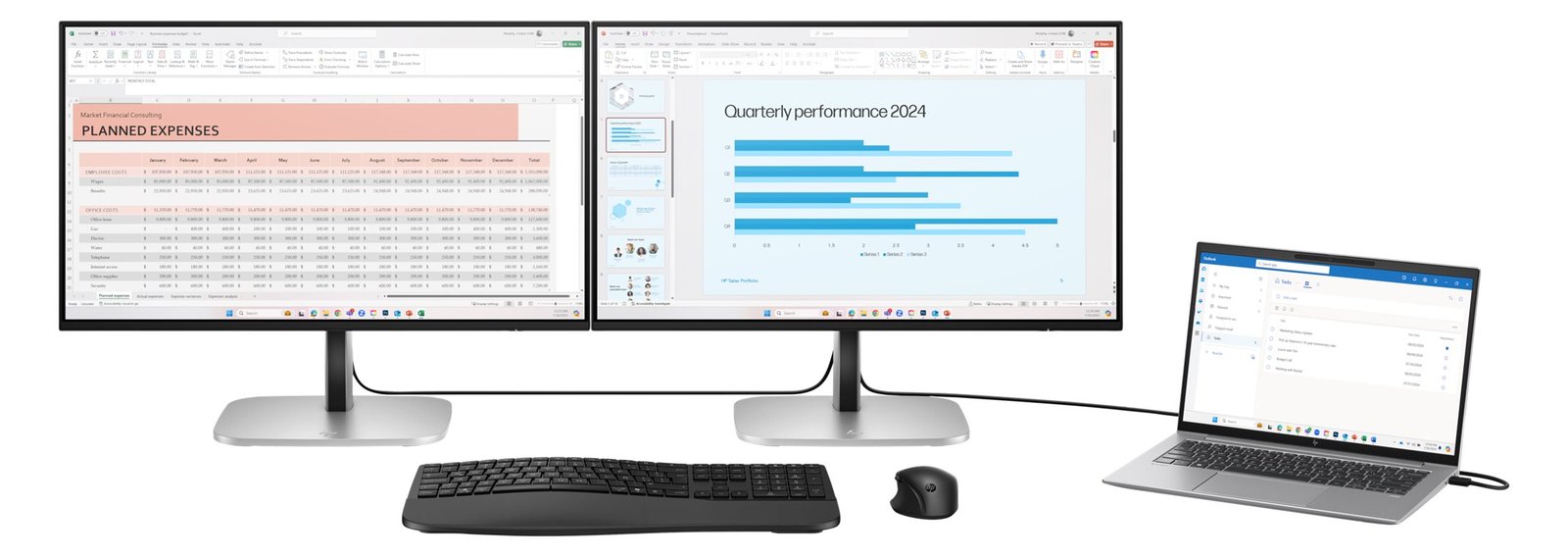 HP Series 5 Pro FHD USB-C Monitor - 524pu - 60,5 cm - 23,8 von LumaTech