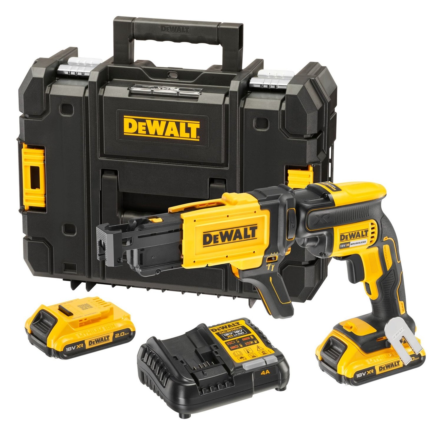 DeWalt DCF620D2K Akku-Trockenbauschrauber inkl. Koffer + 2 Akkus 2.0Ah