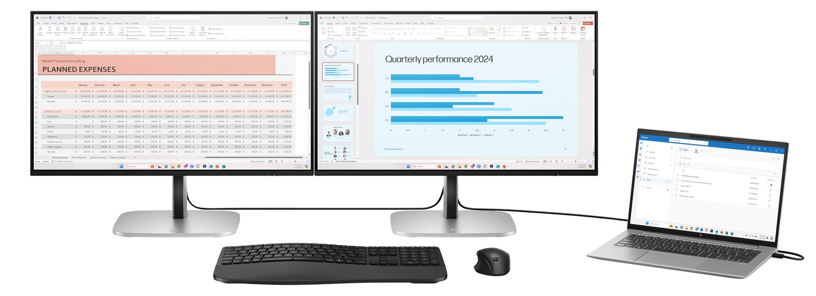 HP Series 5 Pro FHD USB-C Monitor - 524pu - Flachbildschirm (TFT/LCD) - 60,5 cm von LumaTech