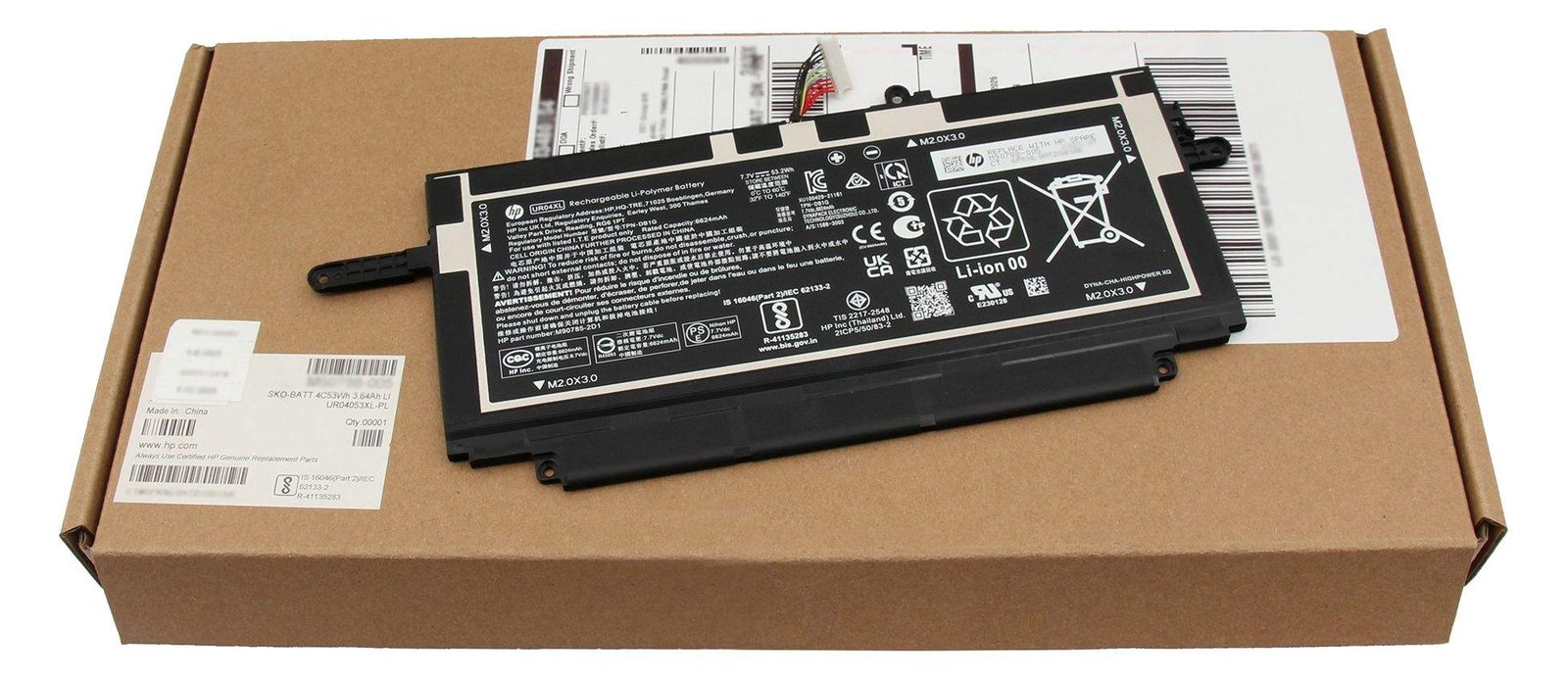 HP SKO-BATT 4C56Wh 3.64Ah LI UR04056XL-PL