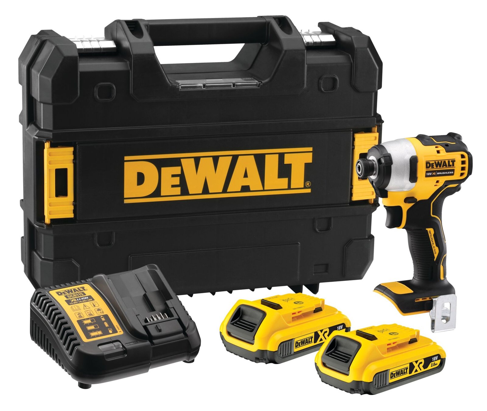 DeWalt DCF809D2T Akku-Schlagschrauber inkl. Koffer + 2 Akkus 2.0Ah