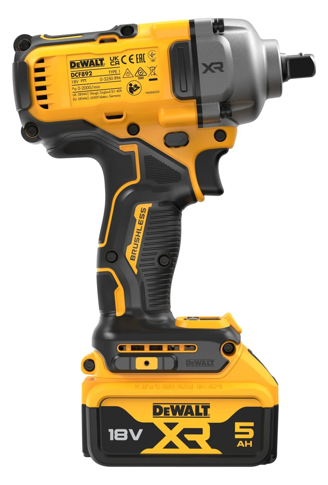 DeWalt DCF892P2T Akku-Schlagschrauber inkl. Koffer + 2 Akkus 5.0Ah, Ansicht 2