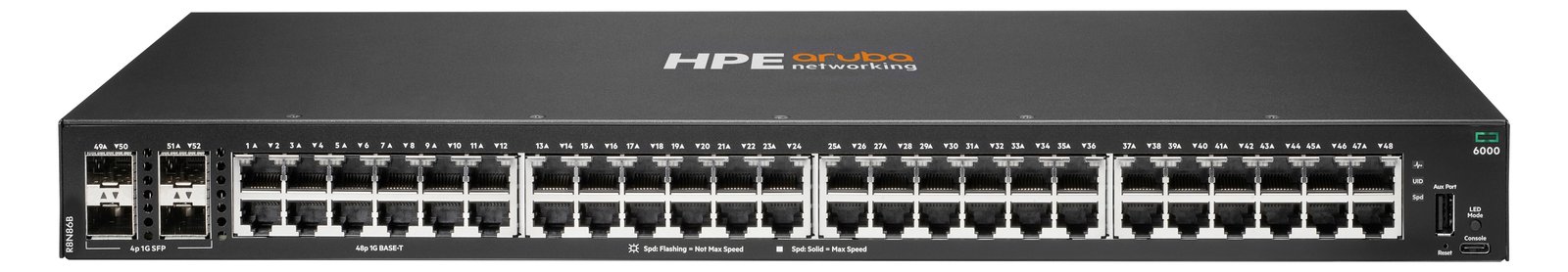 HPE Networking CX 6000 48p 10M/100M/1G 4p SFP 1G Switch EU en