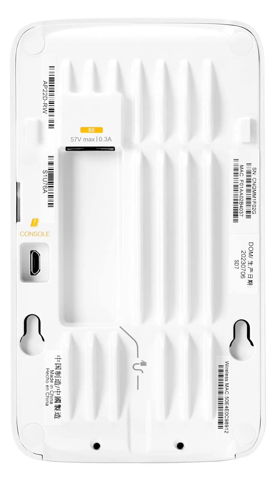 HPE Networking Instant On AP22D (RW) - Accesspoint, Ansicht 3