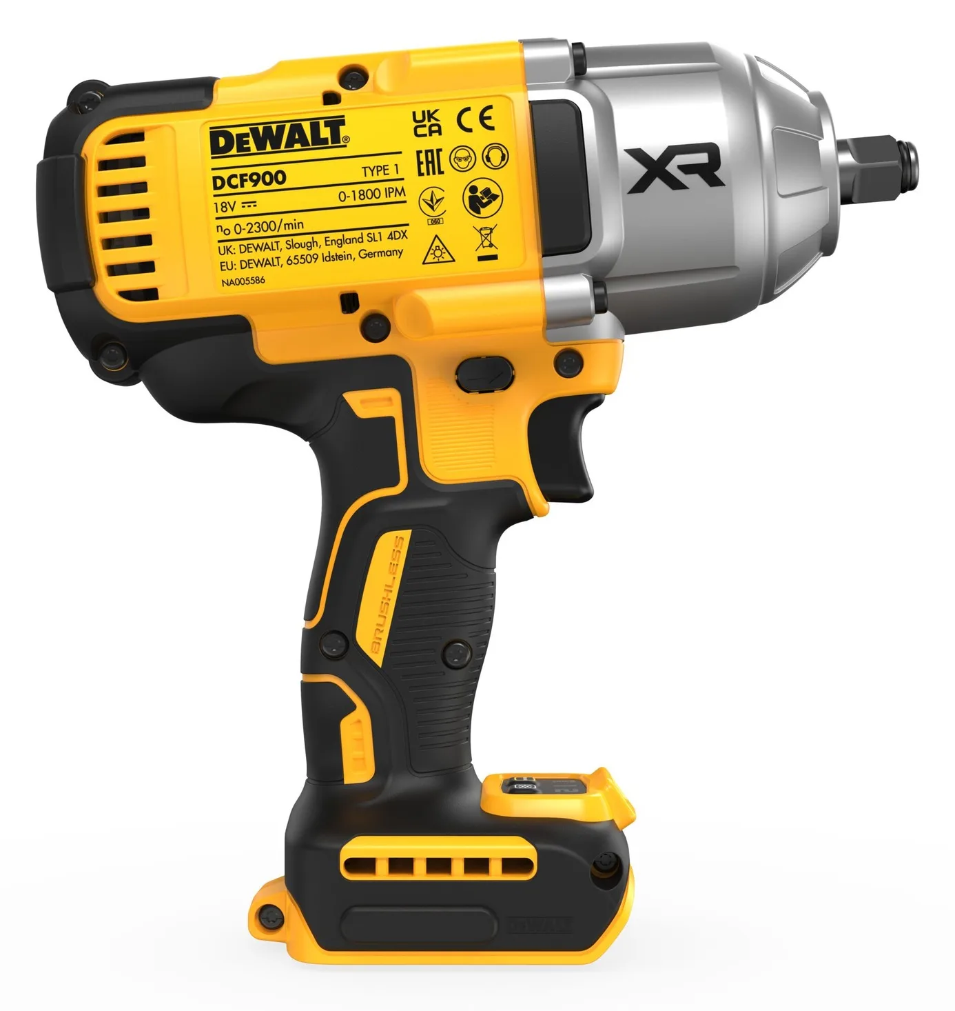 DeWalt DCF900NT Akku-Schlagschrauber solo inkl. Koffer, Ansicht 4