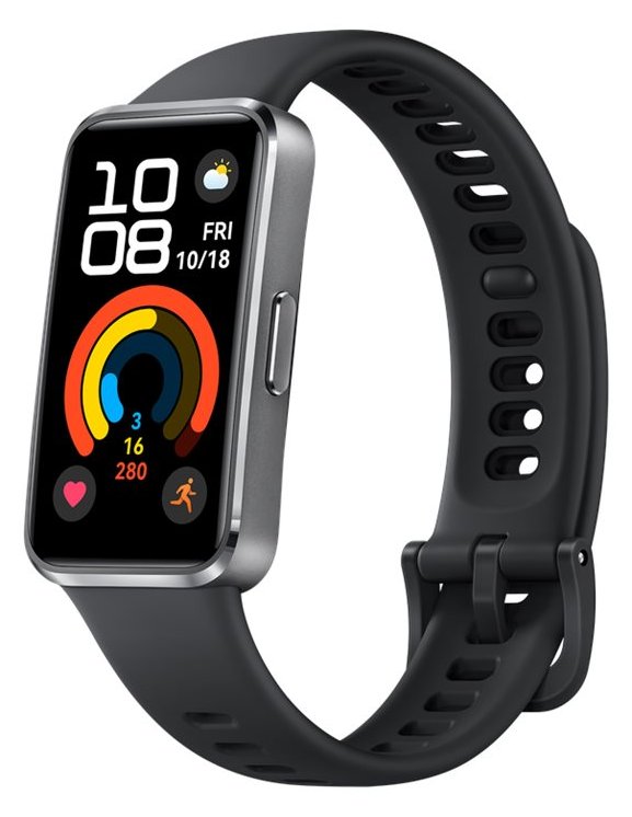 Huawei Band 10 - Polymer - Aktivitätsmesser mit Riemen - Handgelenkgröße: 130-210 mm - Anzeige 3.7 cm (1.47)