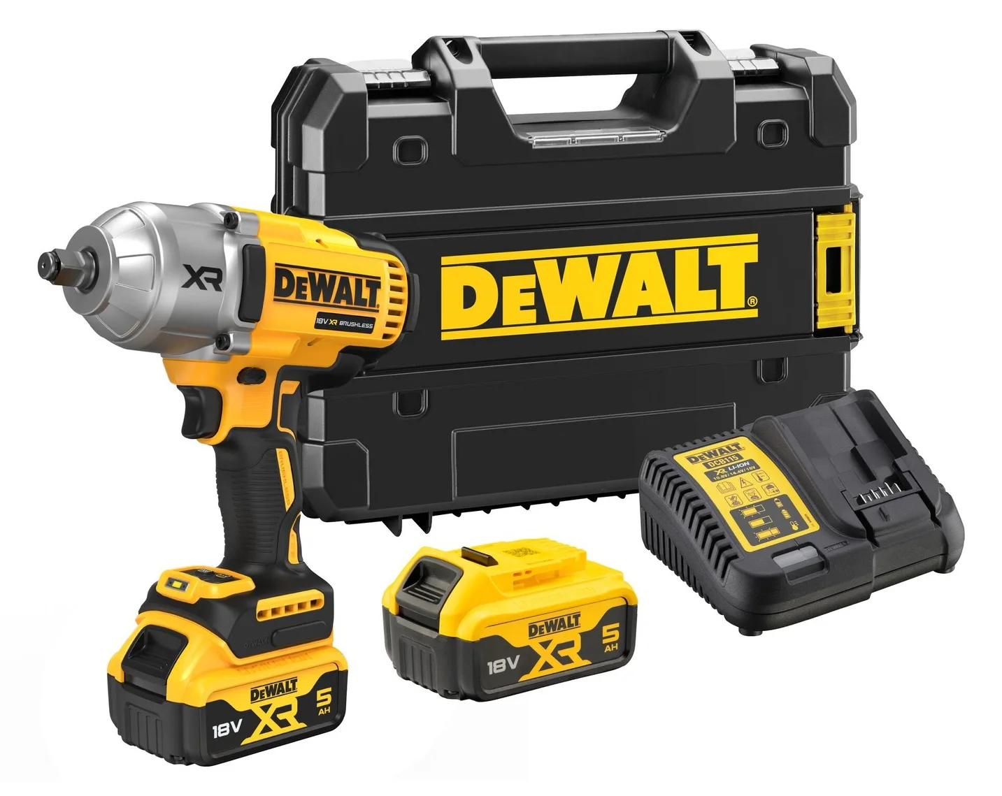 DeWalt DCF900P2T Akku-Schlagschrauber inkl. Koffer + 2 Akkus 5.0Ah, Ansicht 2