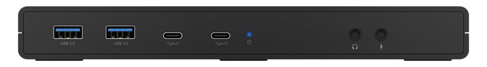 ICY BOX IB-DK2245AC - Dockingstation - USB-C / Thunderbolt 3