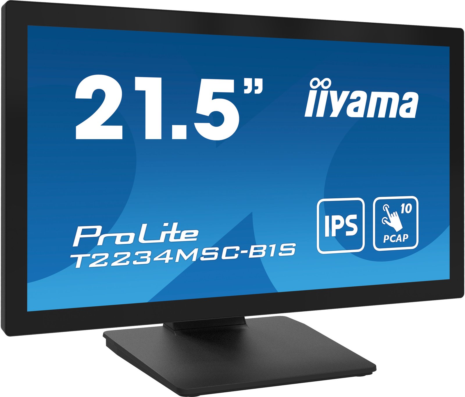 Iiyama 21.5 PCAP Bezel Free Front Speakers 10P Touch with Anti-Finger print coating IPS - Flachbildschirm (TFT/LCD)