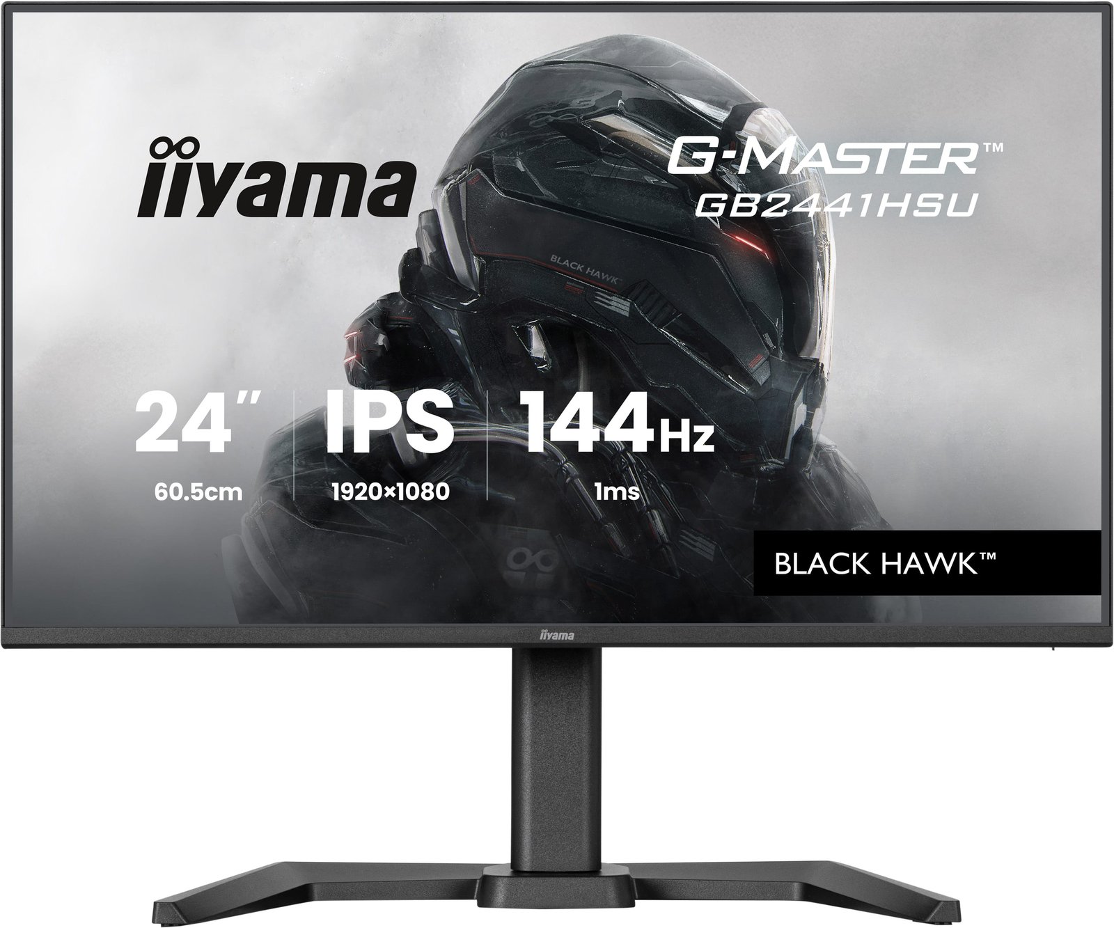 Iiyama G-MASTER Black Hawk GB2441HSU-B1 - LED-Monitor - 60.5 cm (24)