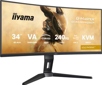 Iiyama G-MASTER Gold Phoenix GCB3486WQSCP-B1 - LED-Monitor - Gaming - gebogen - 86.4 cm (34) von LumaTech