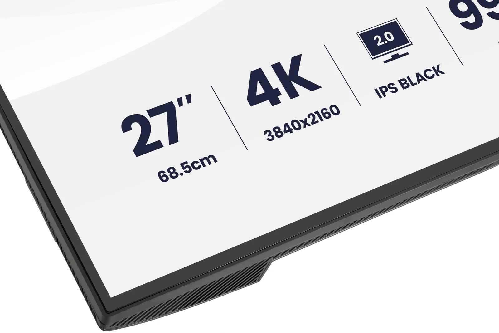 Iiyama ProGraphic IPS HB2701UHSNP-B1 27 UHD - Flachbildschirm (TFT/LCD) - 68,6 cm, Ansicht 2