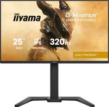 Iiyama TFT GB2591HSU IPS 24.5''//DP/2xHDMI/4xUSB/hoev - Flachbildschirm (TFT/LCD) - 62,2 cm von LumaTech