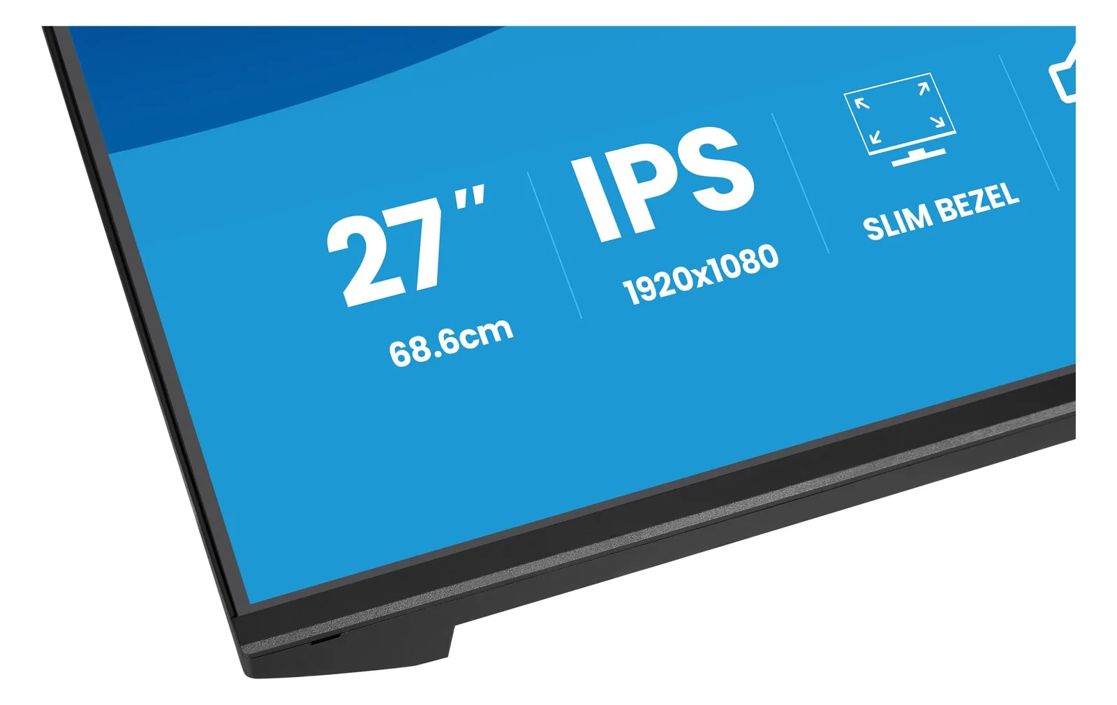 Iiyama TFT X2793HSU IPS 27''//DP/HDMI/2xUSB - Flachbildschirm (TFT/LCD) - 68,6 cm, Ansicht 3