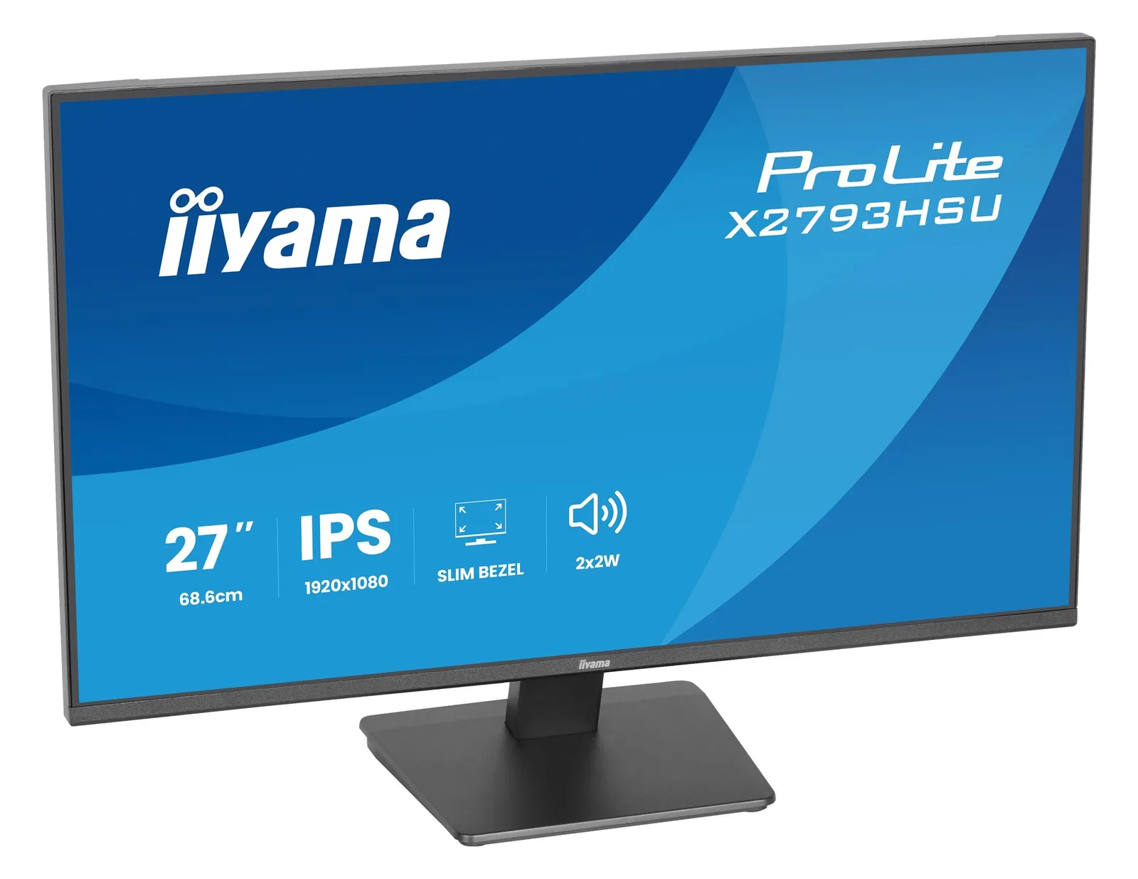 Iiyama TFT X2793HSU IPS 27''//DP/HDMI/2xUSB - Flachbildschirm (TFT/LCD) - 68,6 cm, Ansicht 4