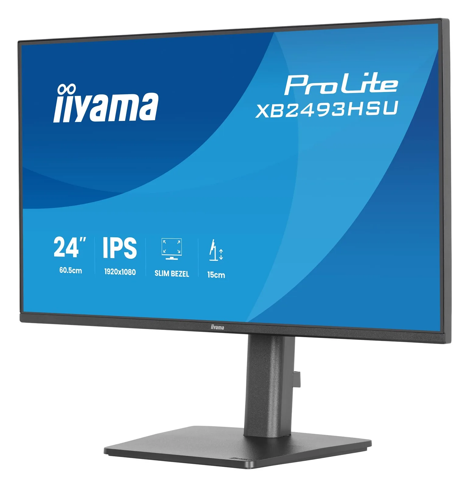 Iiyama XB2493HSU-B1 24 FHD IPS Black - Flachbildschirm (TFT/LCD) - 61 cm, Ansicht 4