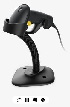 Inateck Barcodescanner 33 black[BCST-33_black] von LumaTech