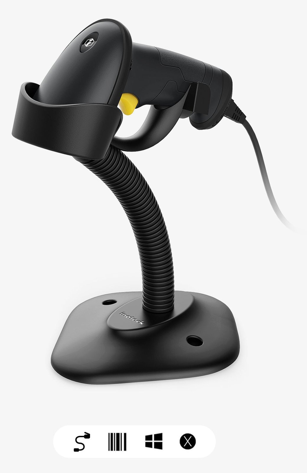 Inateck Barcodescanner 33 black[BCST-33_black]