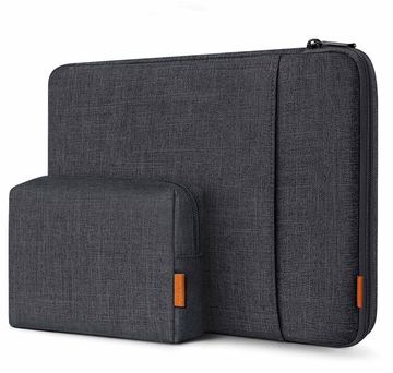 Inateck Laptoptasche 16 Zubehörta. LB01006/S1 schwarzgrau - Tasche von LumaTech