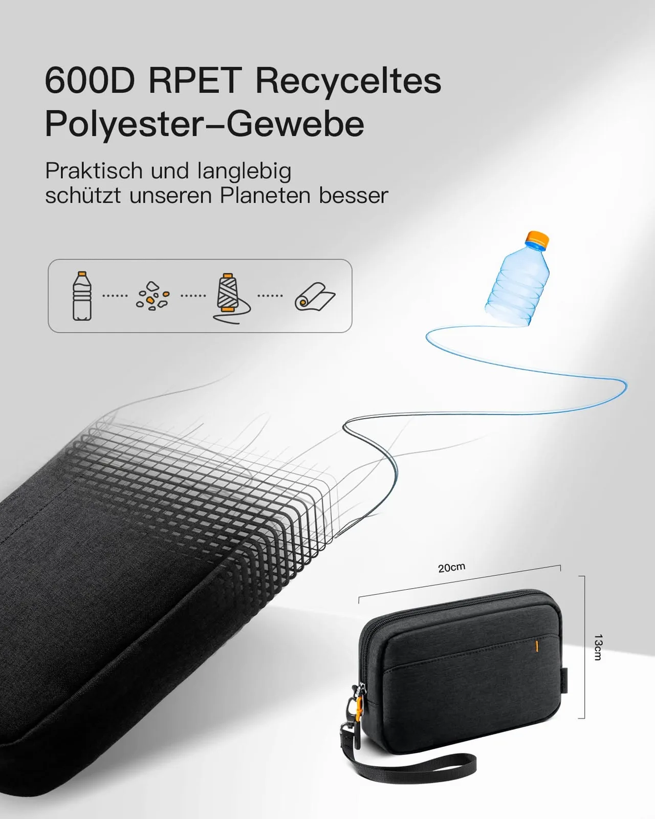 Inateck Organizer Tasche AB03012 black - Tasche, Ansicht 3