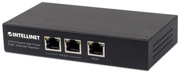 Intellinet 2-Port Gigabit High-Power PoE+ Extender, IEEE 802.3at/af PoE+/PoE, 2 PSE-Ports von LumaTech