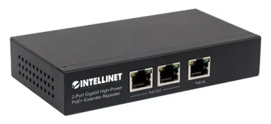 Intellinet 2-Port Gigabit High-Power PoE+ Extender, IEEE 802.3at/af PoE+/PoE, 2 PSE-Ports, Ansicht 3