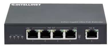 Intellinet 4-Port Gigabit Ultra PoE Extender, Adds up to 100 m (328 ft.), Ansicht 5