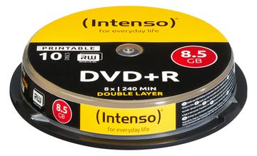 Intenso 10 x DVD+R DL - 8.5 GB (240 Min.) 8x von LumaTech