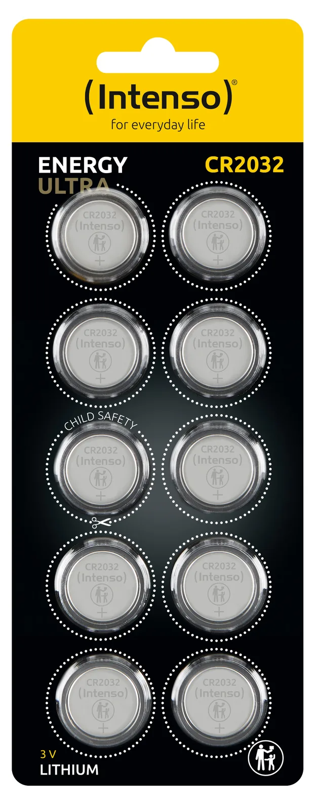 Intenso Energy Ultra - Batterie 10 x CR2032 - Li/MnO2, Ansicht 2