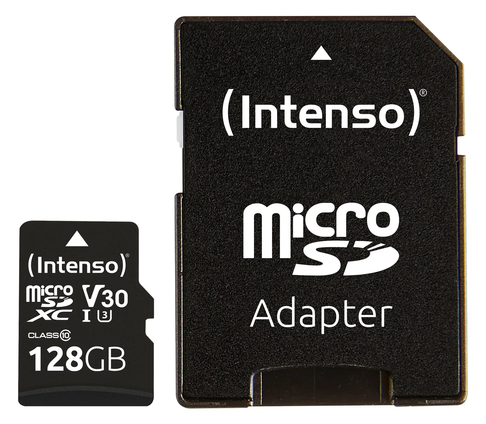 Intenso Professional - Flash-Speicherkarte (microSDXC-an-SD-Adapter inbegriffen), Ansicht 3